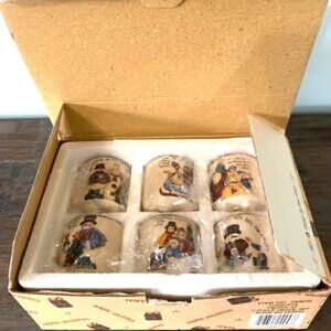 CMI Henton Holiday TeaLight Candle Crock Set